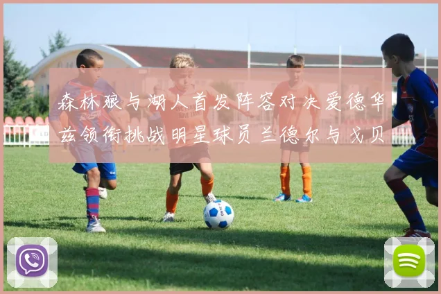 森林狼与湖人首发阵容对决爱德华兹领衔挑战明星球员兰德尔与戈贝尔